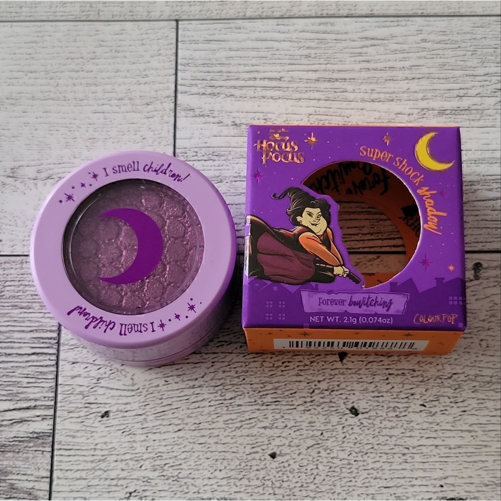 Colourpop x Hocus Pocus Super Shock shadow in Forever Bewitching